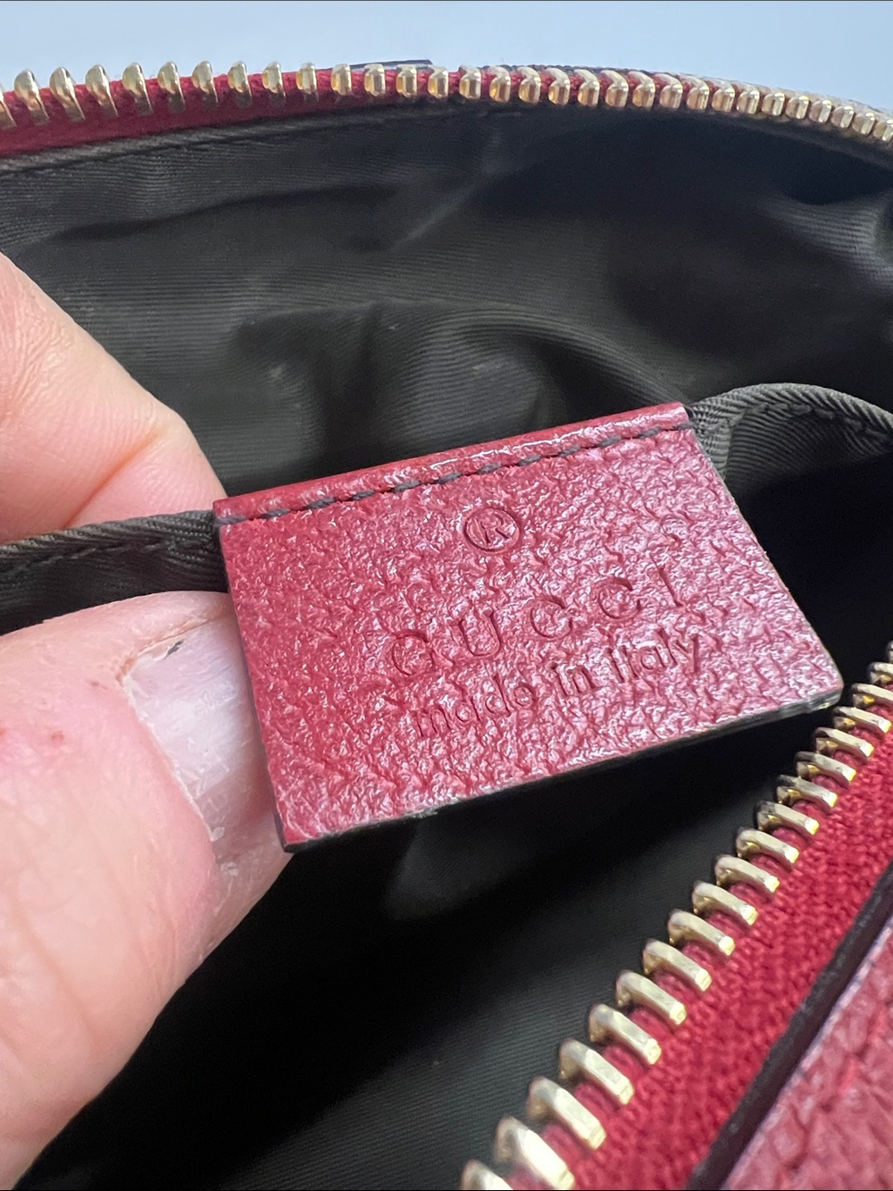 Gucci Ophidia GG Flora Cosmetic Zip Top Case - Certified Authentic - Picture 9 of 13